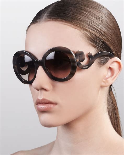 prada baroque sunglasses dupe|prada baroque sunglasses sunglass hut.